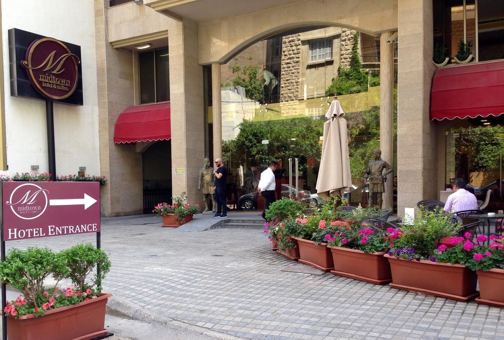 Midtown Hotel & Suites Beirut Exterior foto