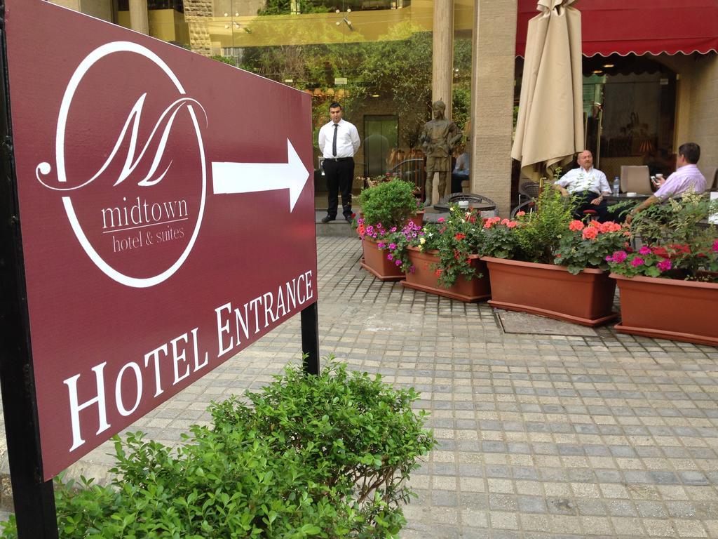 Midtown Hotel & Suites Beirut Exterior foto